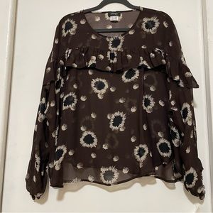 OttodAme (Italy) Long Sleeves Blouse Size Medium